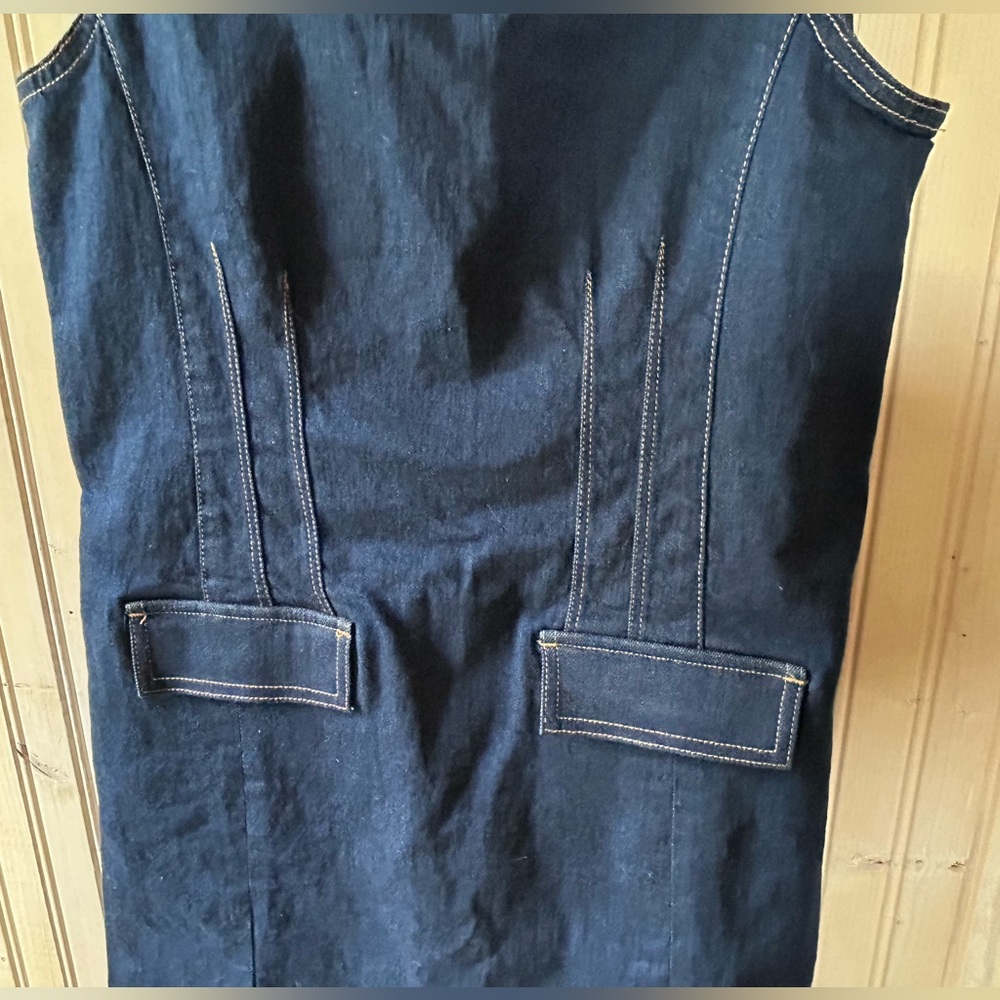 Derek Lam Dark Blue Denim Dress